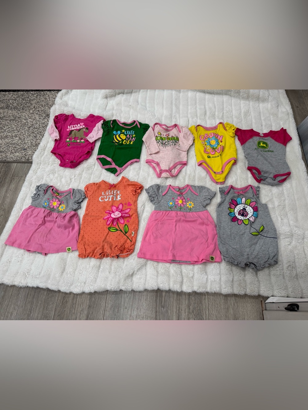 John Deere Baby Girl Bundle